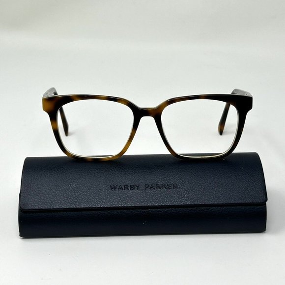Warby Parker Eyeglasses Hughes W 945 Frame 54 [] 18 145  Tortoise - Picture 3 of 9